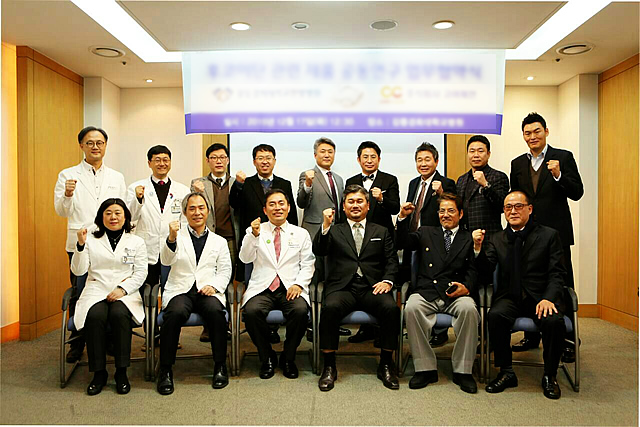 韓国の企業や医科大学との共同研究